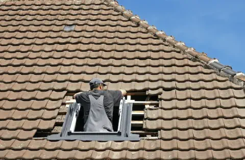 Pose de velux - Le Genest-Saint-Isle